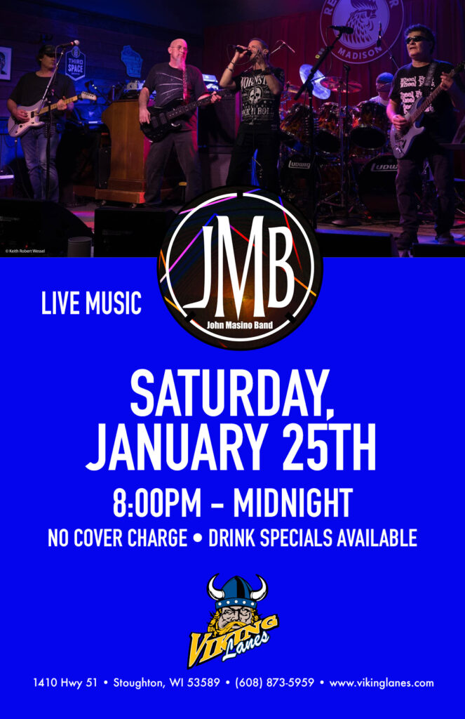 John Massino Band Live Music January 25th